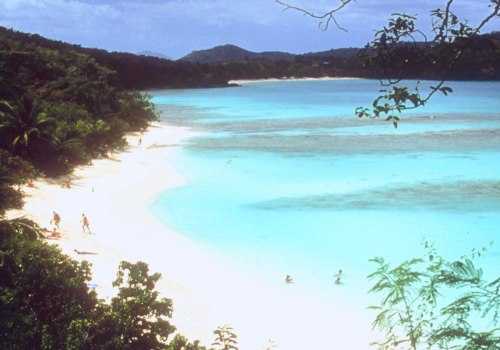 Which virgin island has the prettiest water?